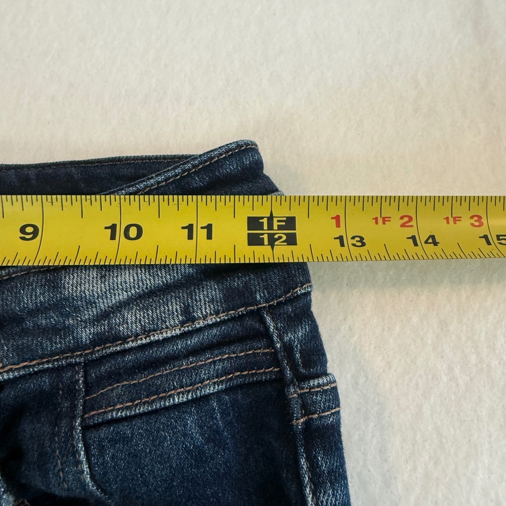 KanCan Signature Ankle Skinny Jeans Womens 25 Dark Wash Blue VBK1853A - Picture 4 of 9